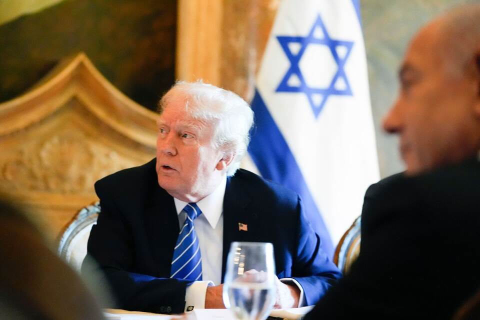Donald Trump und Israels Regierungschef Netanjahu Donald Trump und Israels Regierungschef Netanjahu