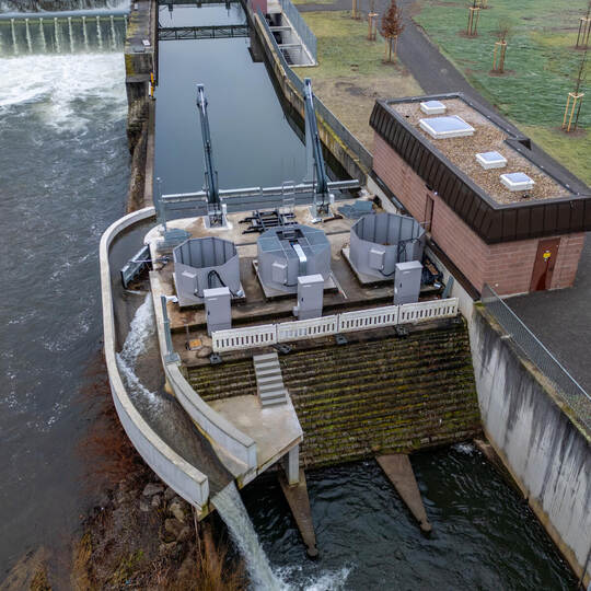 Flusskraftwerk Eutingen