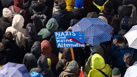 Demonstration zur Migrationspolitik - Hannover