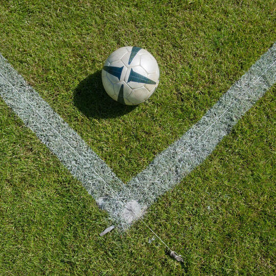 Im Fußballrasen ist der Wurm drin