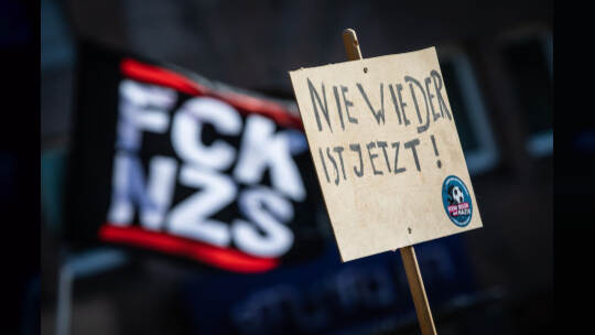 Demonstration zur Migrationspolitik - Karlsruhe