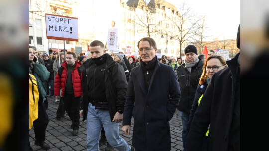 Demonstration zur Migrationspolitik - Köln