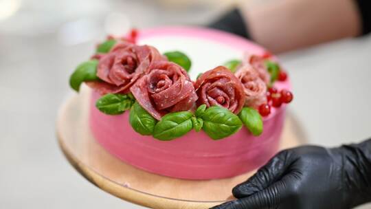 Metzgerei bietet Wursttorten an