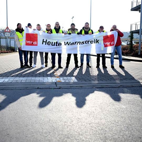 Verdi bestreikt Briefzentren der Post