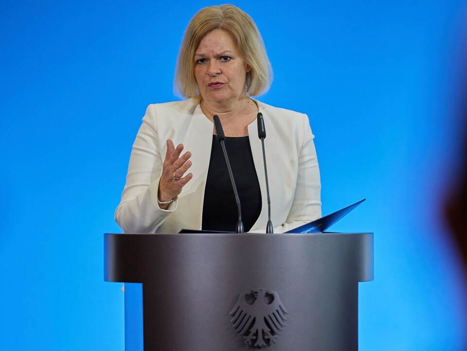 Innenministerin Faeser