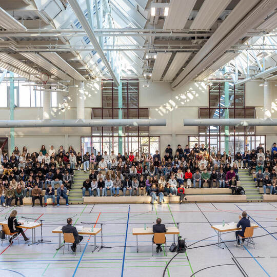 Podiumsdiskussion Gymnasium Neuenbürg