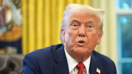 US-Präsident Trump im Oval Office US-Präsident Trump im Oval Office