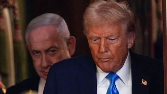 Netanjahu bei Trump in Washington Netanjahu bei Trump in Washington