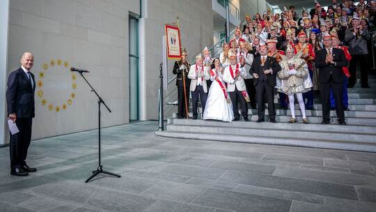 Karnevalsempfang im Bundeskanzleramt
