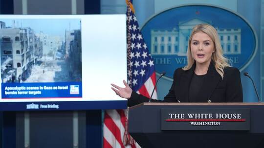 Trump will US-Übernahme von Gaza - PK im Weißen Haus Trump will US-Übernahme von Gaza - PK im Weißen Haus