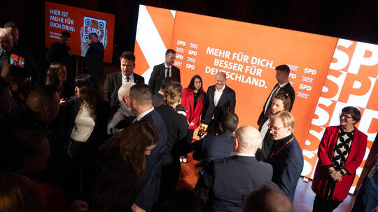 Olaf Scholz Besuch Calw Aula