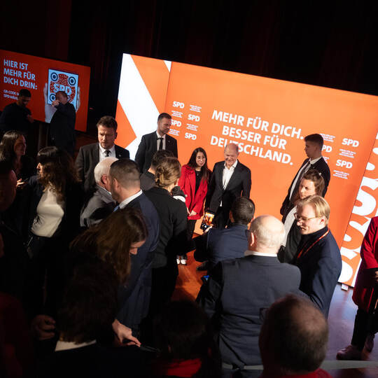 Olaf Scholz Besuch Calw Aula