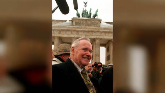 Jack Lemmon am Brandenburger Tor