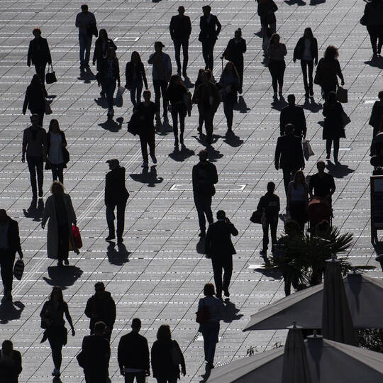 Menschen in der Stadt - Königstraße, Stuttgart