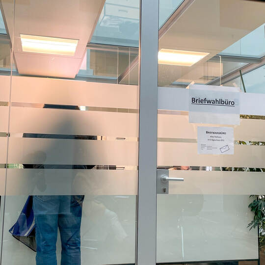 Briefwahlbüro Rathaus