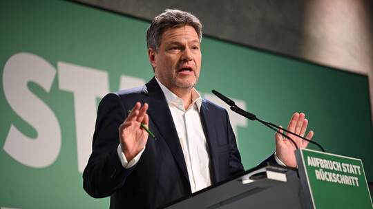 Grünen-Kanzlerkandidat Habeck