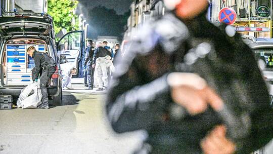 Großeinsatz der Polizei in Göppingen