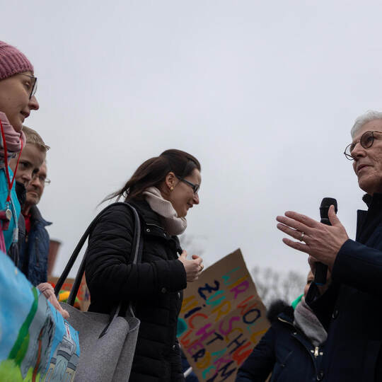 Eltern Demo Landratsamt Calw