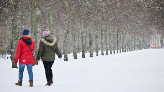 Winterwetter in Berlin