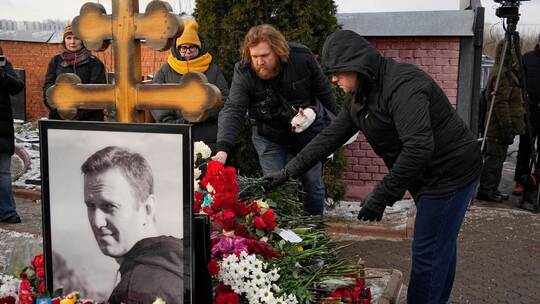 Jahrestag des Todes von Kremlgegner Nawalny