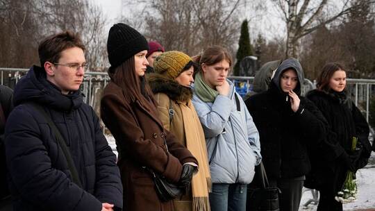 Jahrestag des Todes von Kremlgegner Nawalny