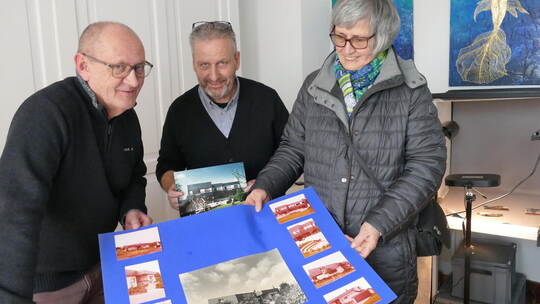 Während des gesamten Jubiläumswochenendes, und damit vom 4. bis 6. Juli, kann die Fotoausstellung „Engelsbrand gestern und heute