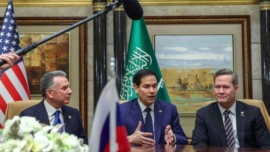 Treffen von Rubio und Lawrow in Saudi-Arabien Treffen von Rubio und Lawrow in Saudi-Arabien
