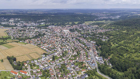 Luftbild Niefern-Öschelbronn