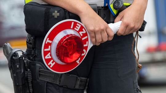 Grenzkontrollen Bundespolizei an A8 Grenzkontrollen Bundespolizei an A8