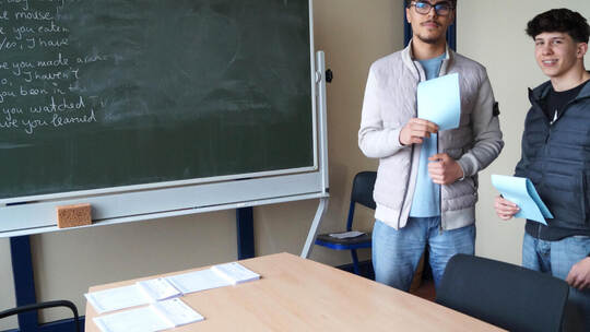 Die „Wahlzettel“ gilt es auszufüllen.
