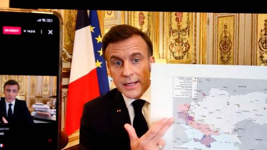 Macron informiert Internetnutzer über die Lage in der Ukraine