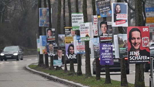 Wahlkampf Bundestagswahl - Plakate Wahlkampf Bundestagswahl - Plakate