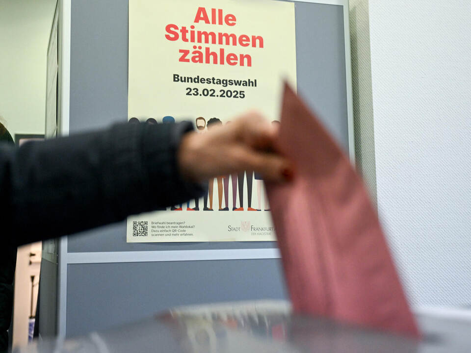 Bundestagswahl - Stimmabgabe