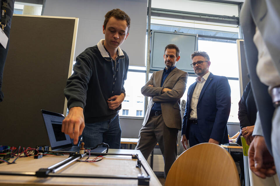 Jugend Forscht Presserundgang
