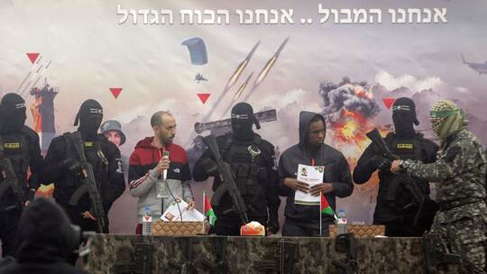 Nahostkonflikt - Freilassung von zwei Geiseln in Rafah