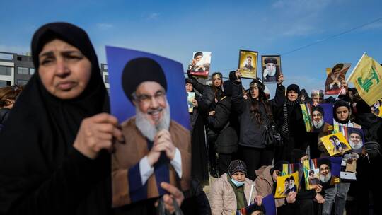 Beerdigung von Hisbollah-Anführer Nasrallah Beerdigung von Hisbollah-Anführer Nasrallah