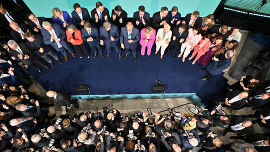 Bundestagswahl - CDU-Wahlparty