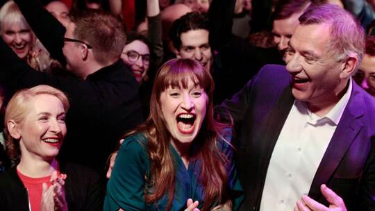 Bundestagswahl - Wahlparty Die Linke