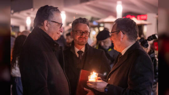 Lichtermeer 23 Februar Marktplatz