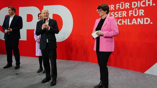 Bundestagswahl - Wahlparty SPD