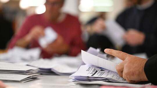 Bundestagswahl - Auszählung Briefwahl