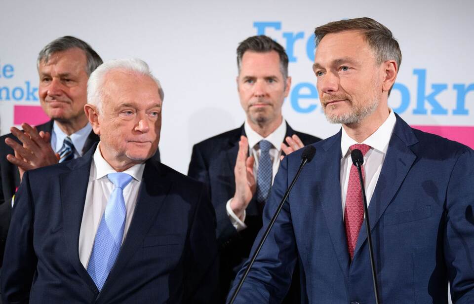 Bundestagswahl - Wahlparty FDP