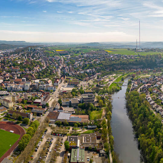 Mühlacker Drohnenbild Luftbild