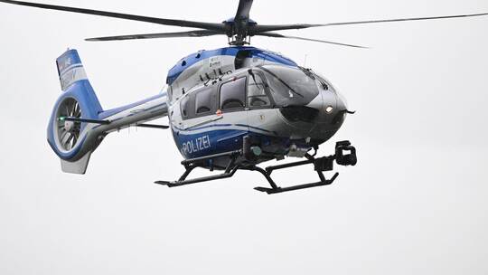 Vorstellung der umgerüsteten Polizeihubschrauber