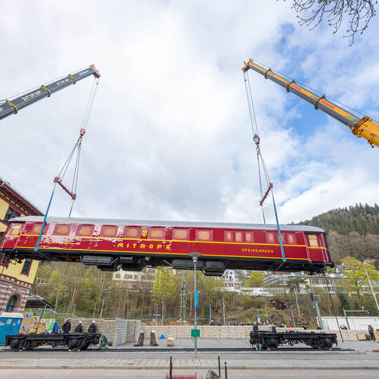 Mitropa Speisewagen Bahnhof Bad Wildbad