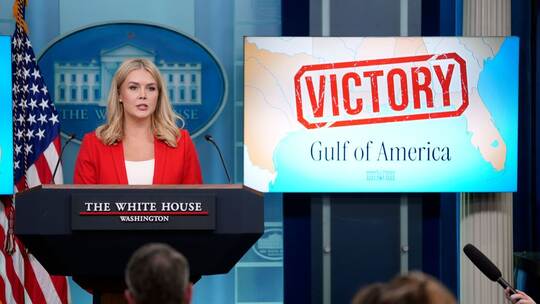 Pressebriefing im Weißen Haus