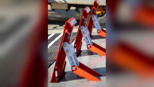 Mobile Fahrzeugsperre Armis One