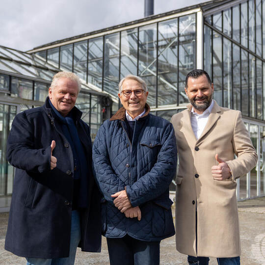 Enzauenpark Übergabe an Buci