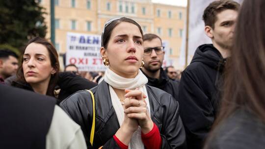 Demonstrationen in Athen