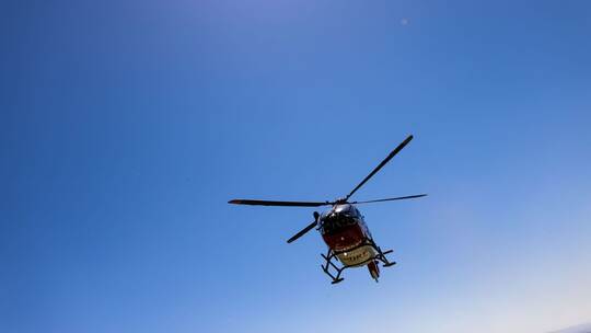 Ein Rettungshubschrauber - Symbolbild Ein Rettungshubschrauber - Symbolbild